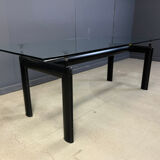 LC6 dining table by Le Corbusier for Cassina, 1990s