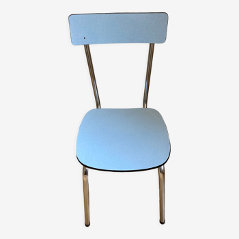 Chaise formica bleue