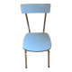 Chaise formica bleue