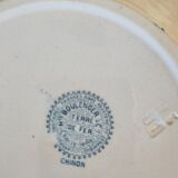 3 plates iron earth Chinon