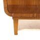 Scandinavian secretary in elm, Swedish modern, Sweden, 1940.