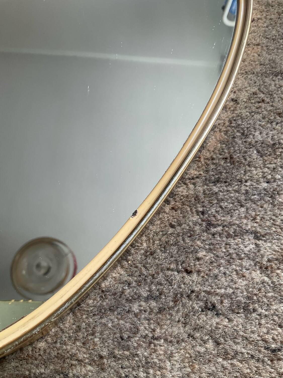 Asymmetrical free-form mirror from the 60s-70s.