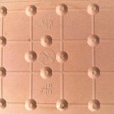 Mid-century wall art, Fat Lava wall plate by Bay Keramik