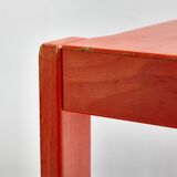 Oak stacking chair, 1970s