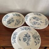 3 dishes Longwy Ycho