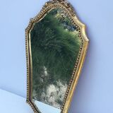 Mirror gilded with node 29 x 53 cm