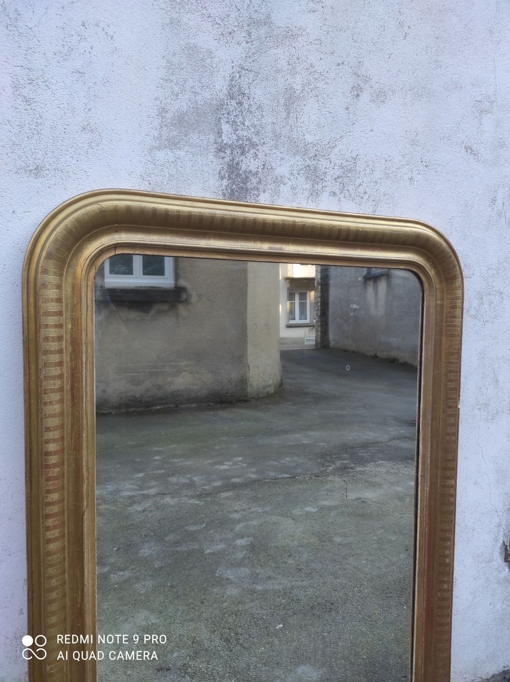 Old mirror Louis Philippe 128/92 cm