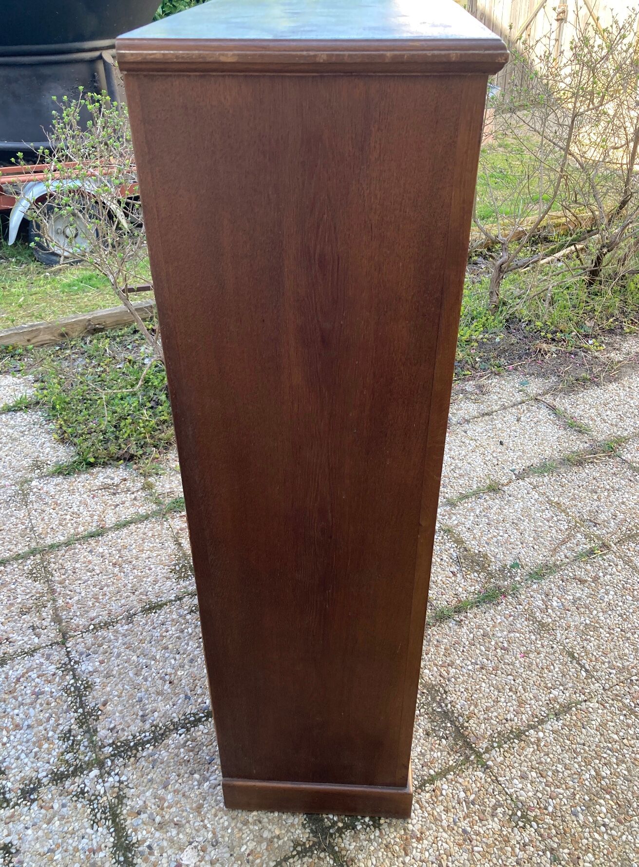 Vintage double curtain binder