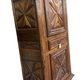 Louis XIII oak wardrobe, diamond points, 17th century