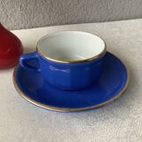 Apilco Flora blue coffee cup - rare color