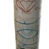 hand-painted handmade vase