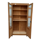 Glazed school wardrobe/bookcase - Vintage