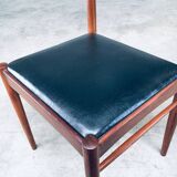 Mid-Century Dutch Design Dining Chairs, 1960s, Set of 4