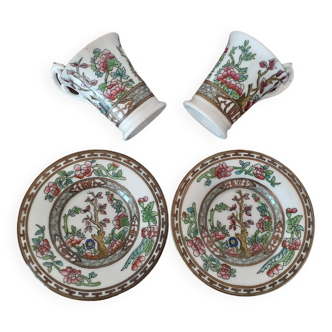 Tasses anglaises coalport ad 1750