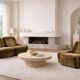 Modular three-piece sofa set 'Orchidée' designed by Michel Cadestin for Airborne.