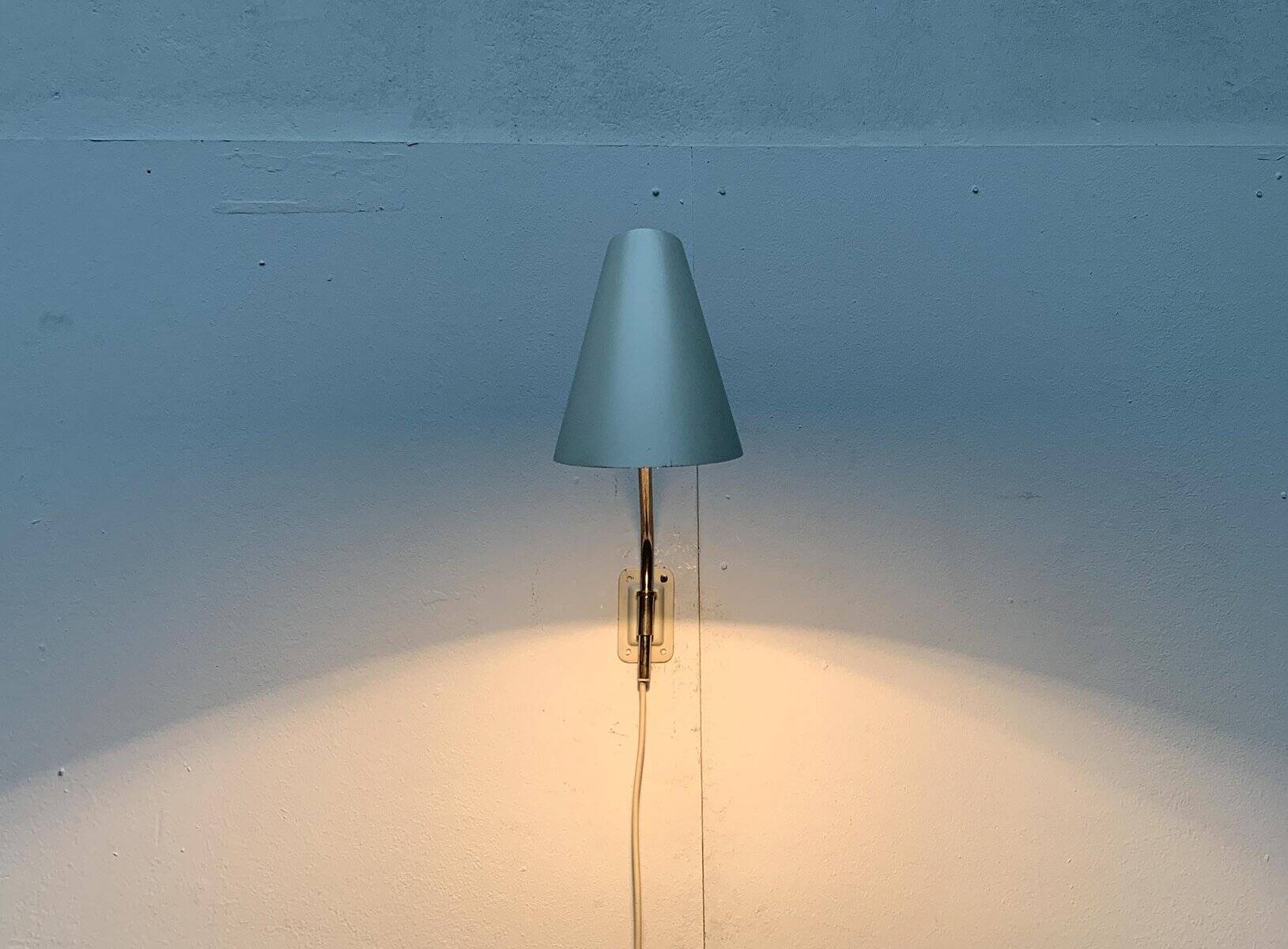 Mid-century German wall sconces by Kaiser Leuchten, set of 2.