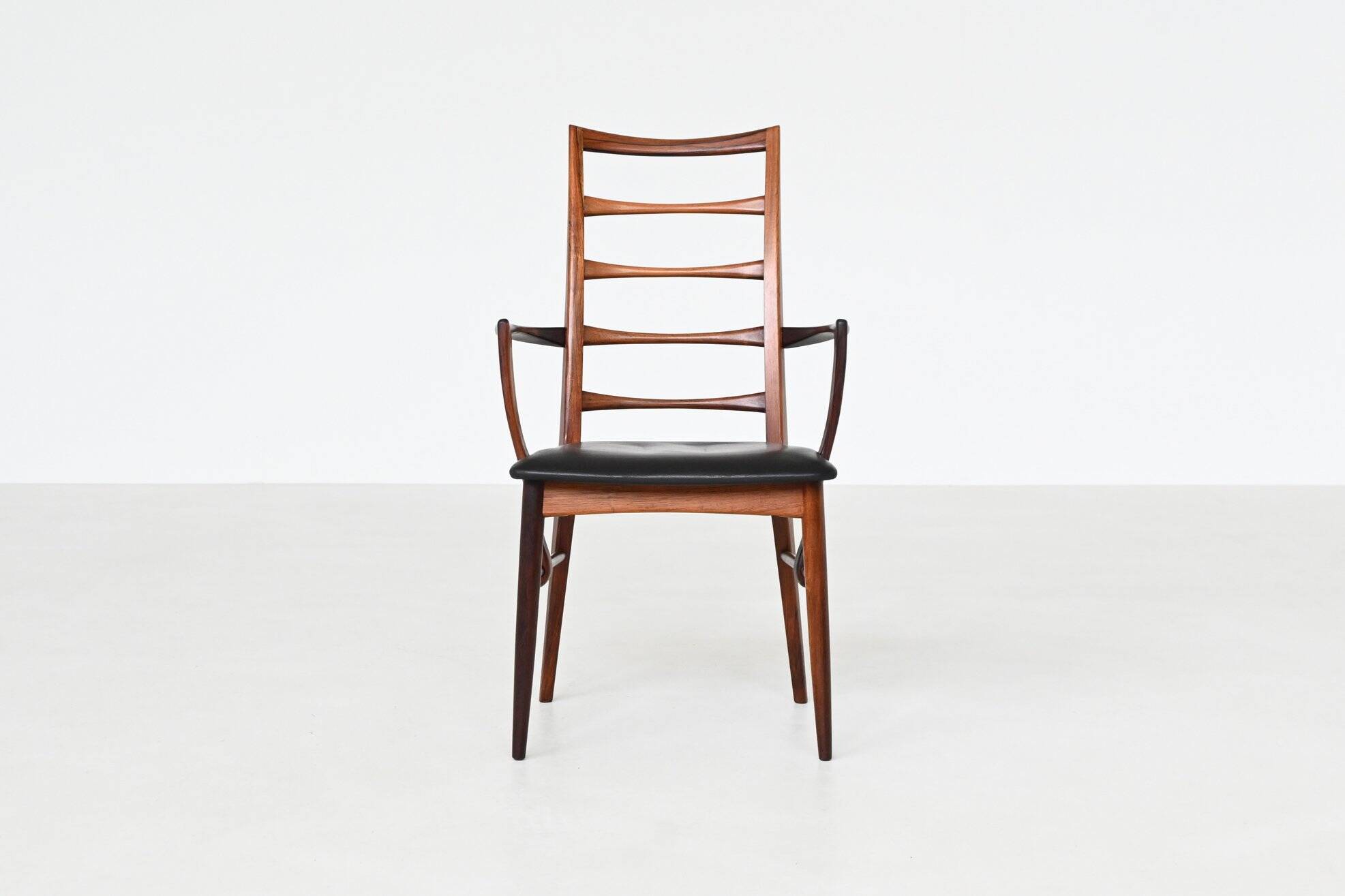 Niels Koefoed Model 'Lis' armchair in rosewood Denmark 1960