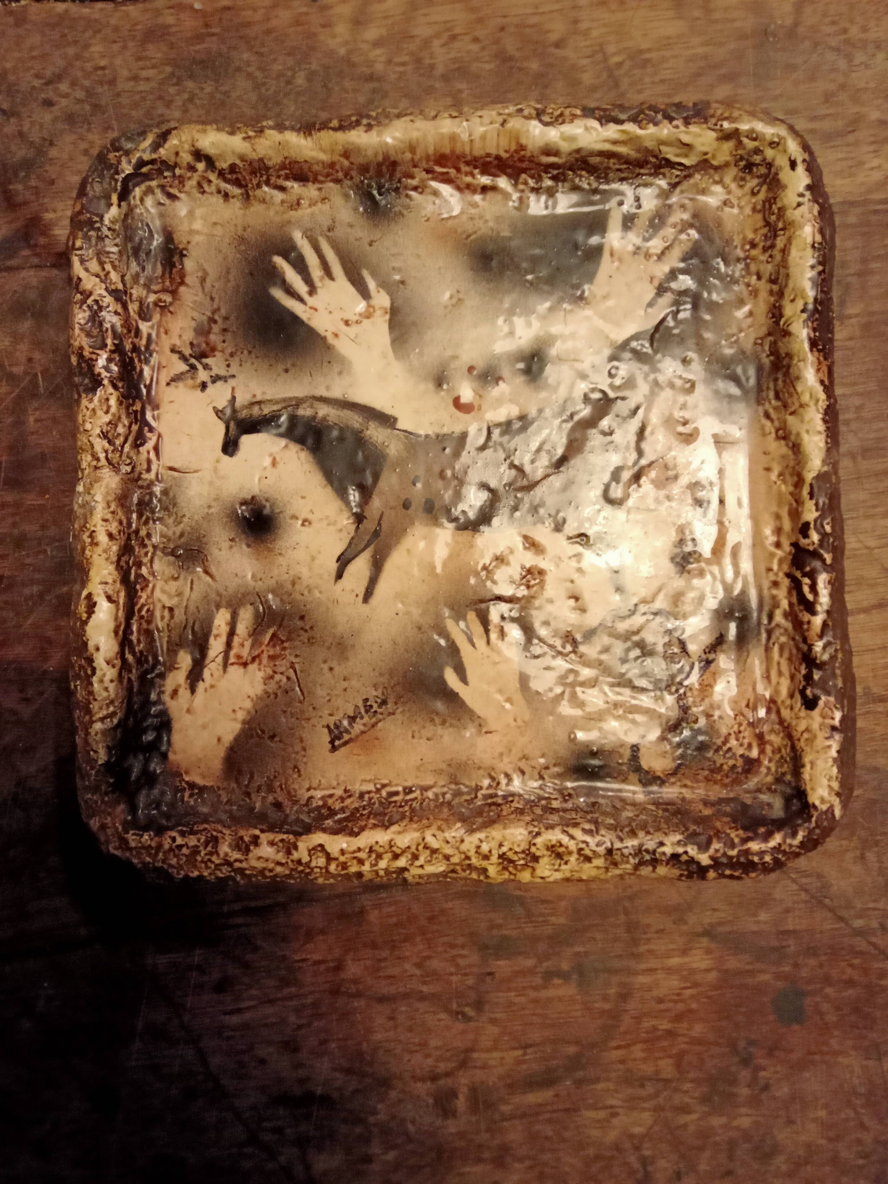 Empty ceramic pocket Armen