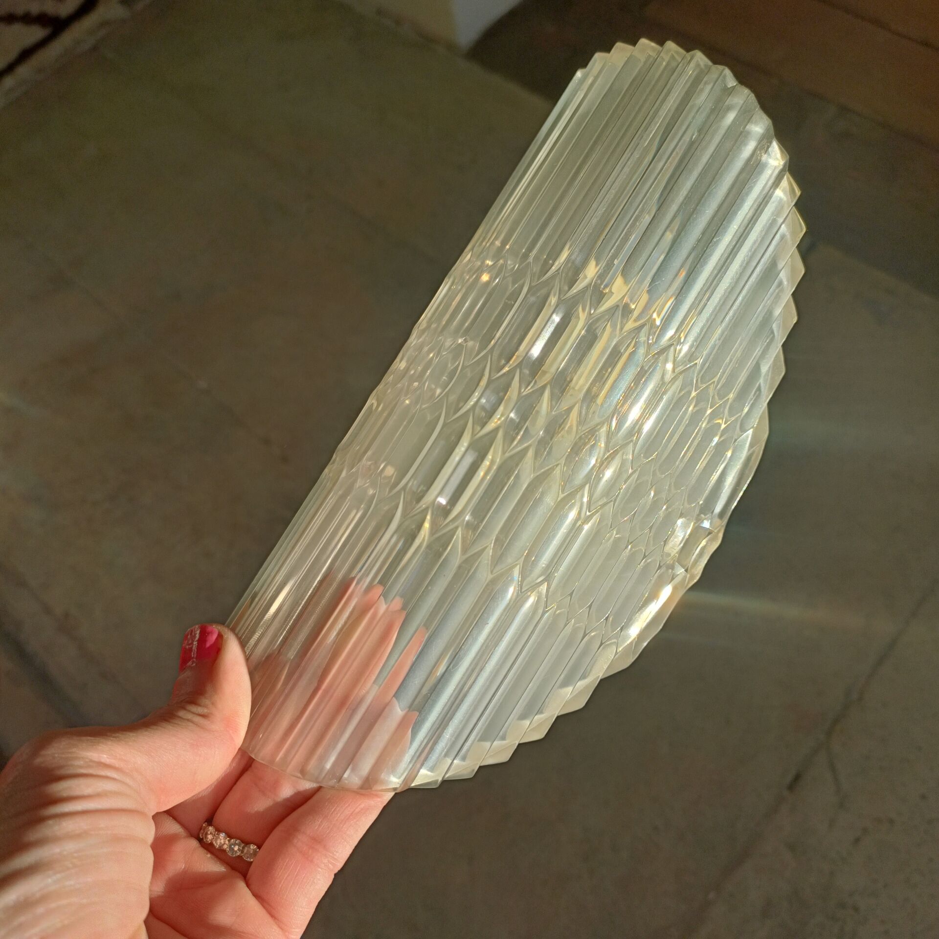 Applique plexigas vintage