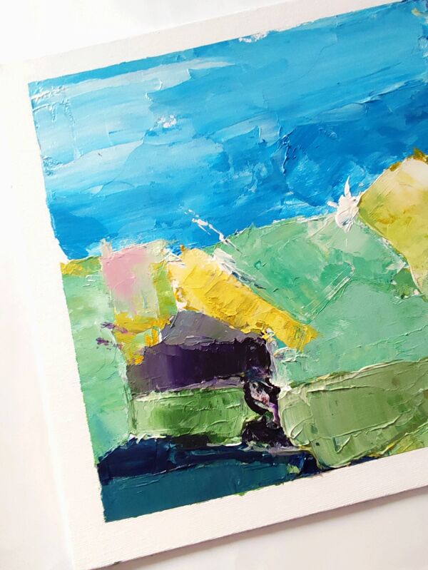 Peinture originial paysage Provence