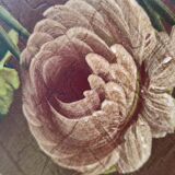 flowered mirror