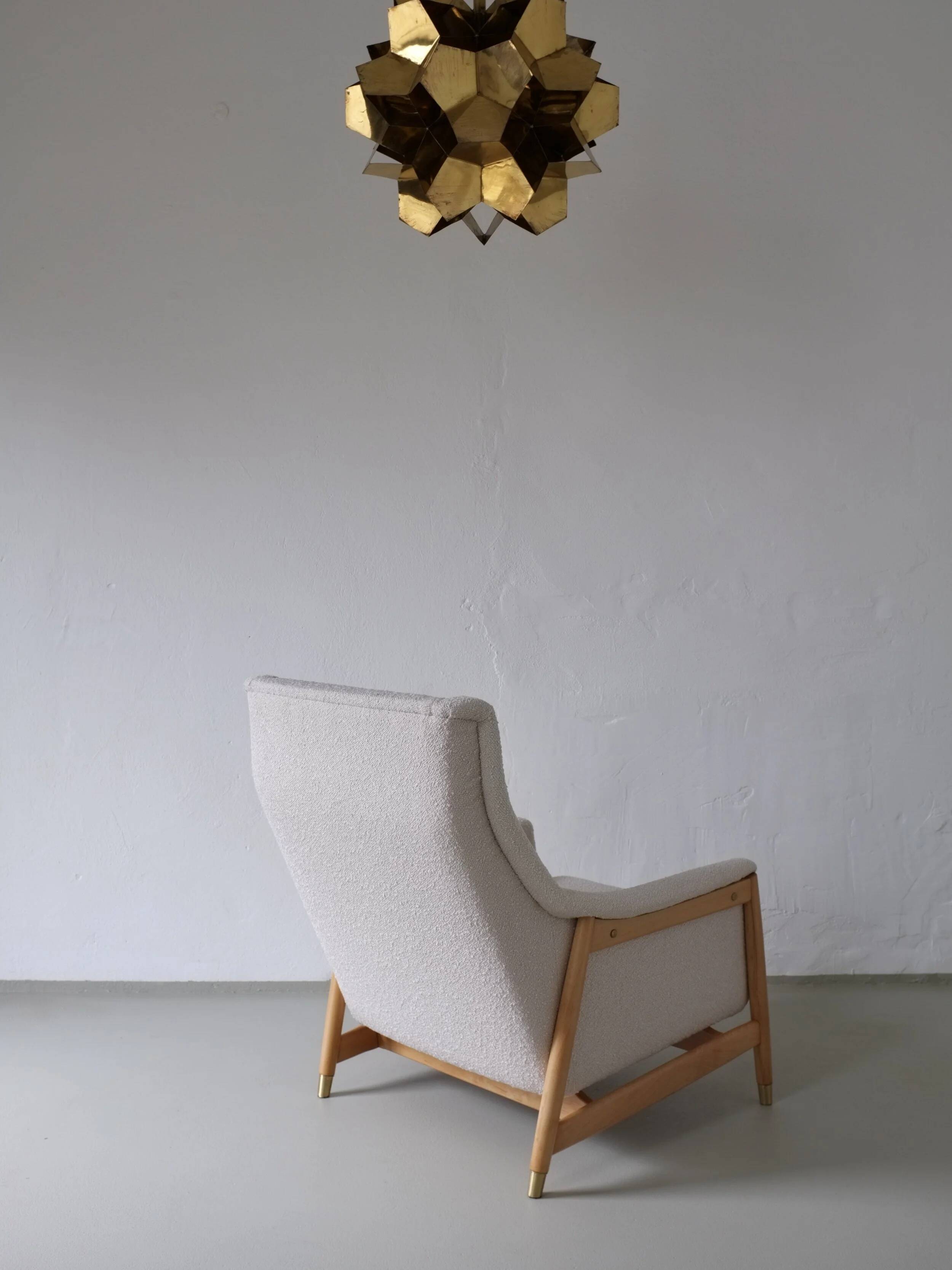 Chaise longue Folke Ohlsson pour Duxello | Suède | années 1950