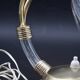 Art Decò Murano Glass Barovier e Toso Table Lamp, 1940