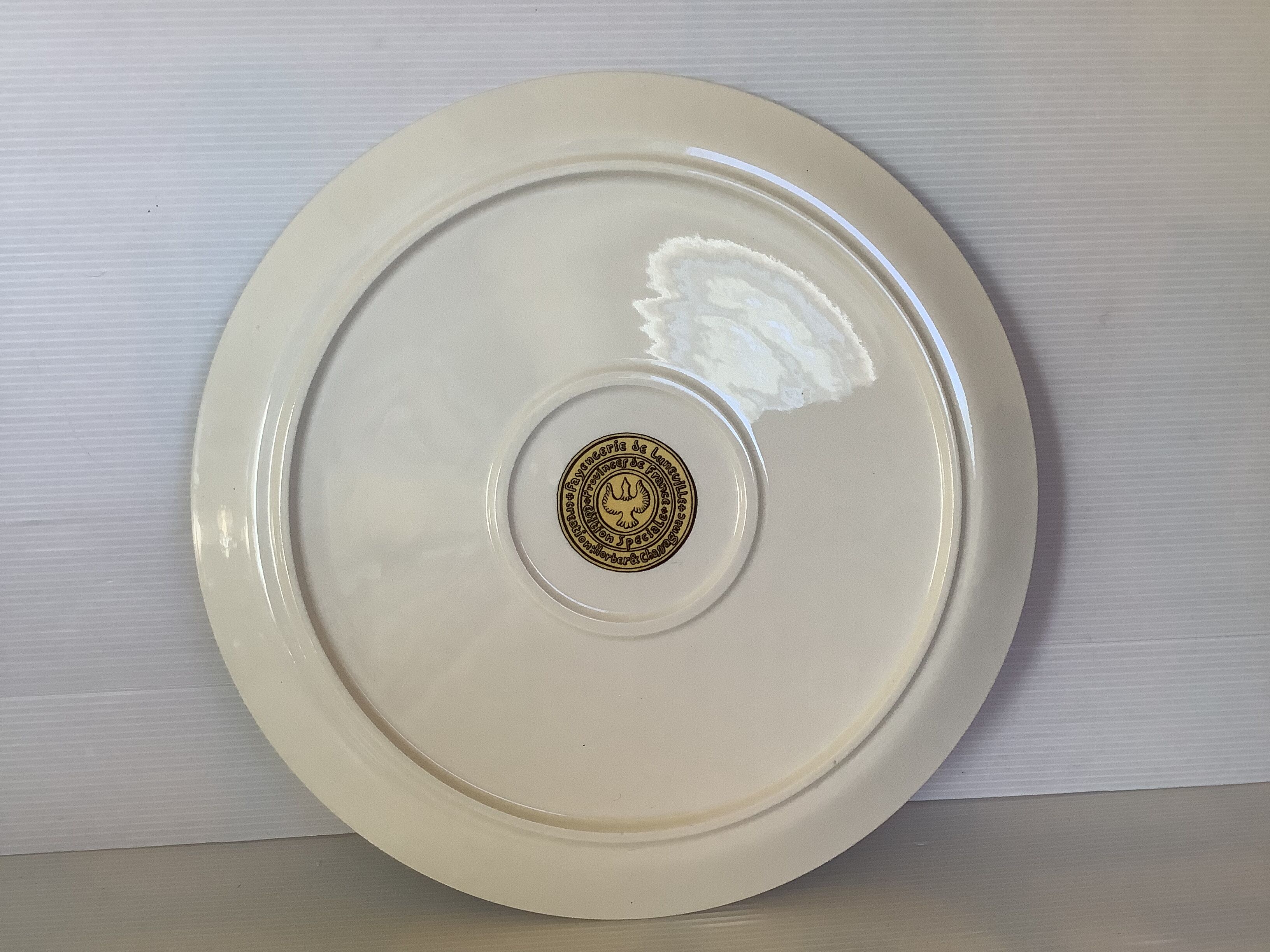 Ancient dish from Lunéville, provinces of Touraine, Orléanais, Anjou.