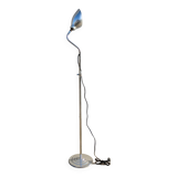 Vintage industrial flexible floor lamp "ki-e-clair" 1950
