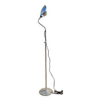 Vintage industrial flexible floor lamp "ki-e-clair" 1950