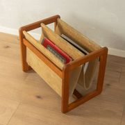 Mid-century magazine rack by Aksel Kjersgaard for Salin Møbler, Denmark, 1960s