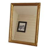 Mirror solid wood frame carved gilded