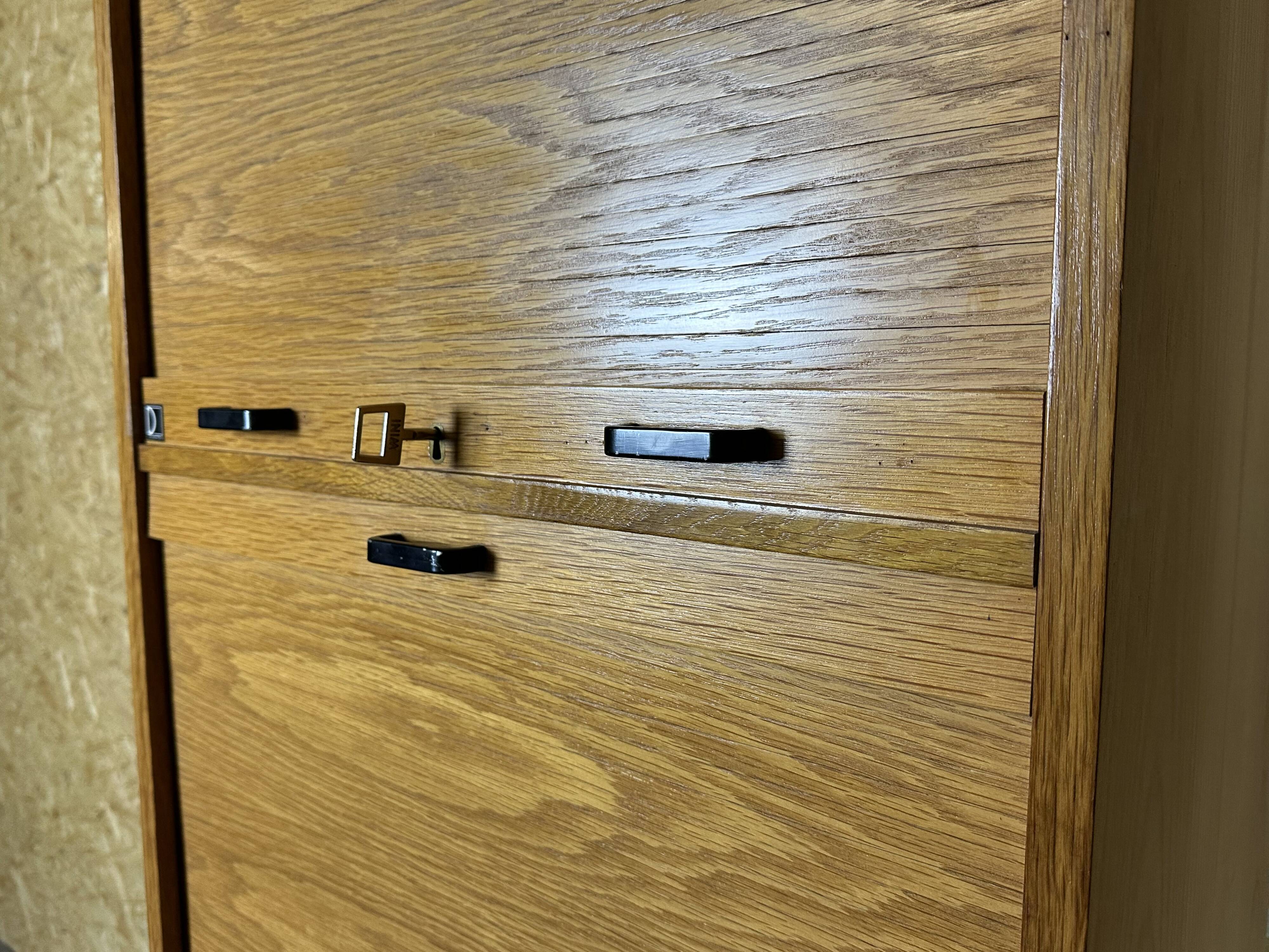 50s 60s roller shutter cabinet office cabinet filing cabinet mid century design