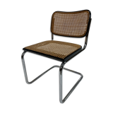 Cesca design chair b32 model in black and chrome