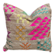 Handmade Moroccan Kilim cushion cover: Berber cushion in wool