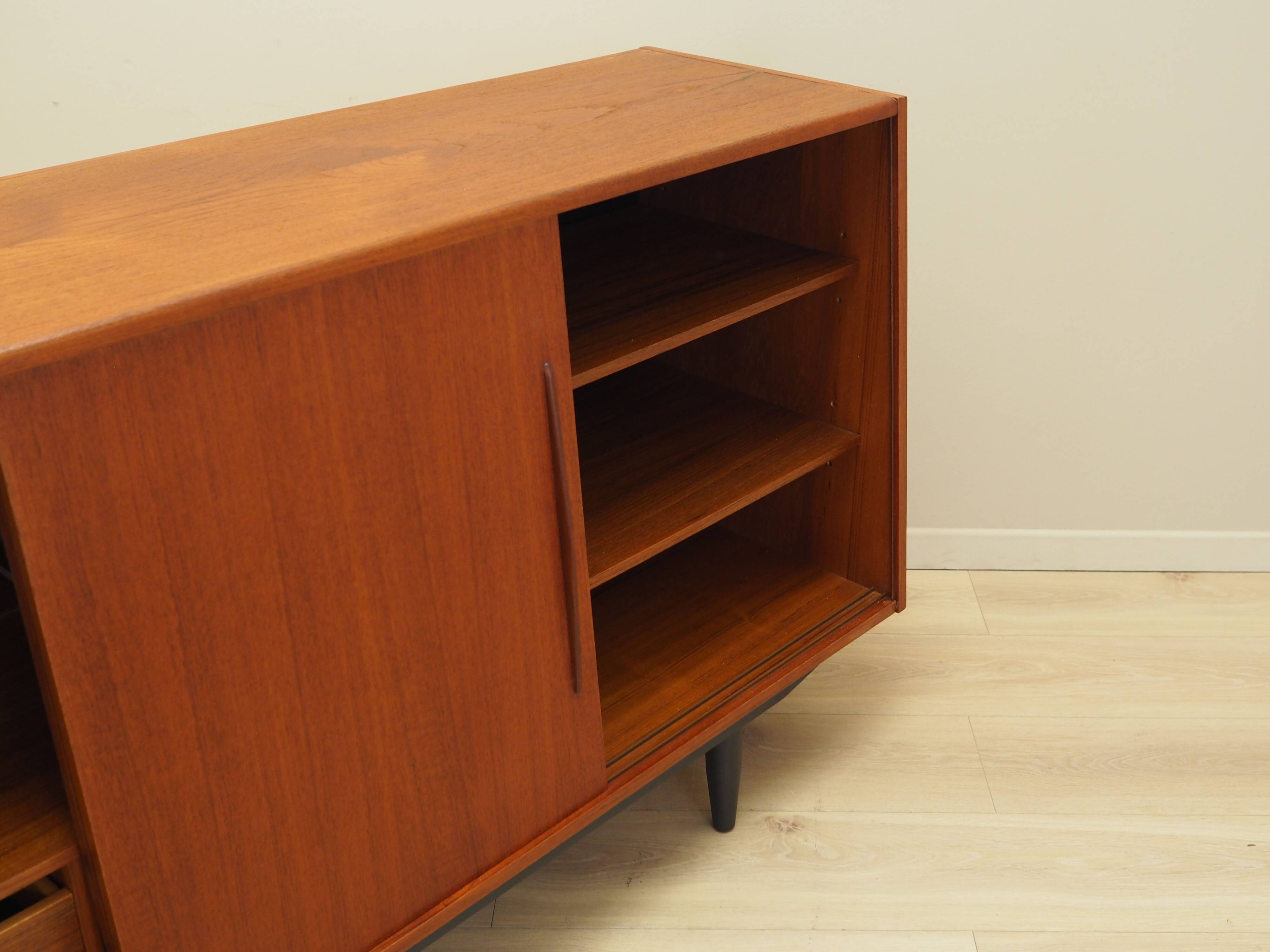Teak sideboard, Danish design, 1970s, production: Denmark