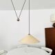 Large Adjustable Pendant Lamp with Counterweight by Florian Schulz