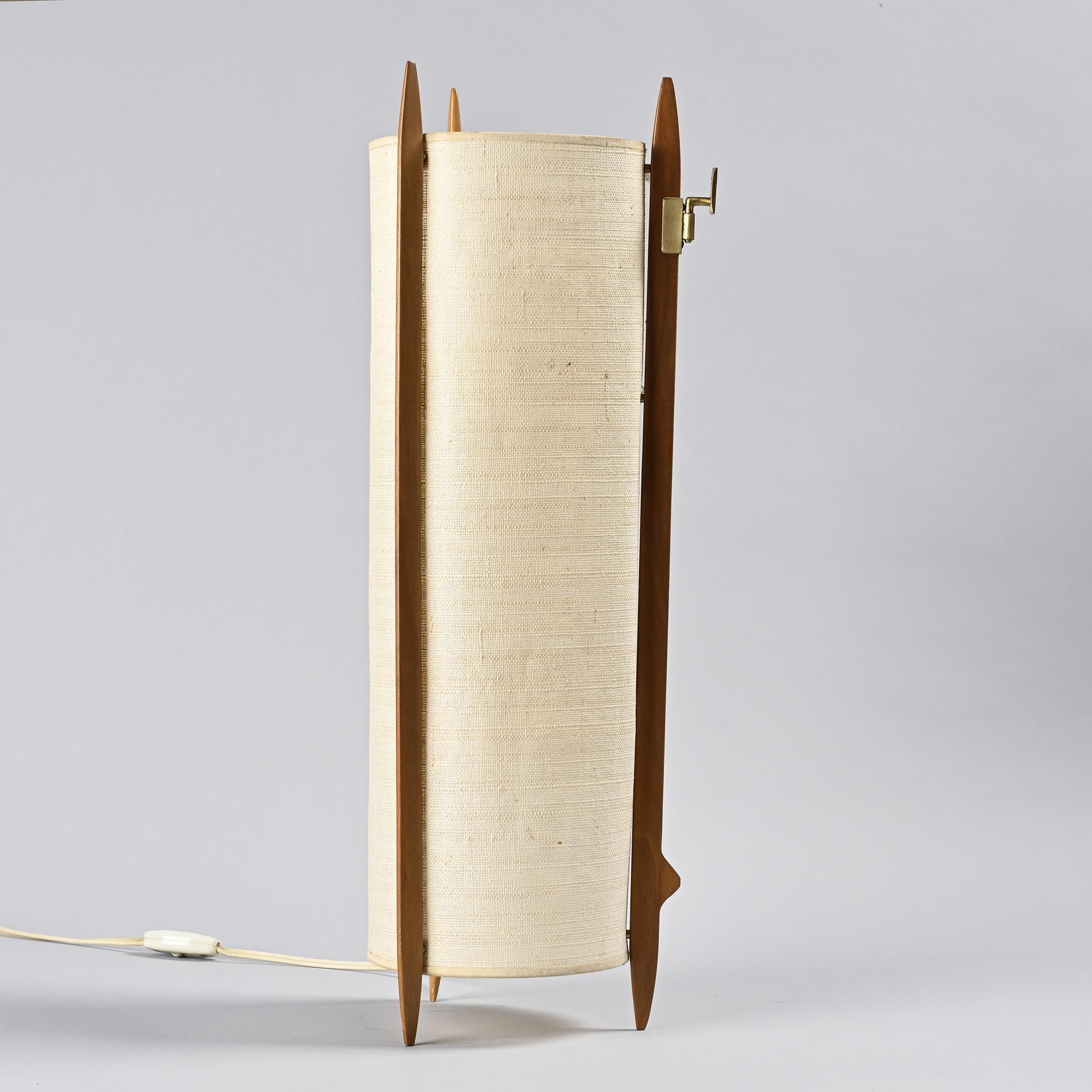 Table lamp or wall light, Temde Switzerland, circa 1960