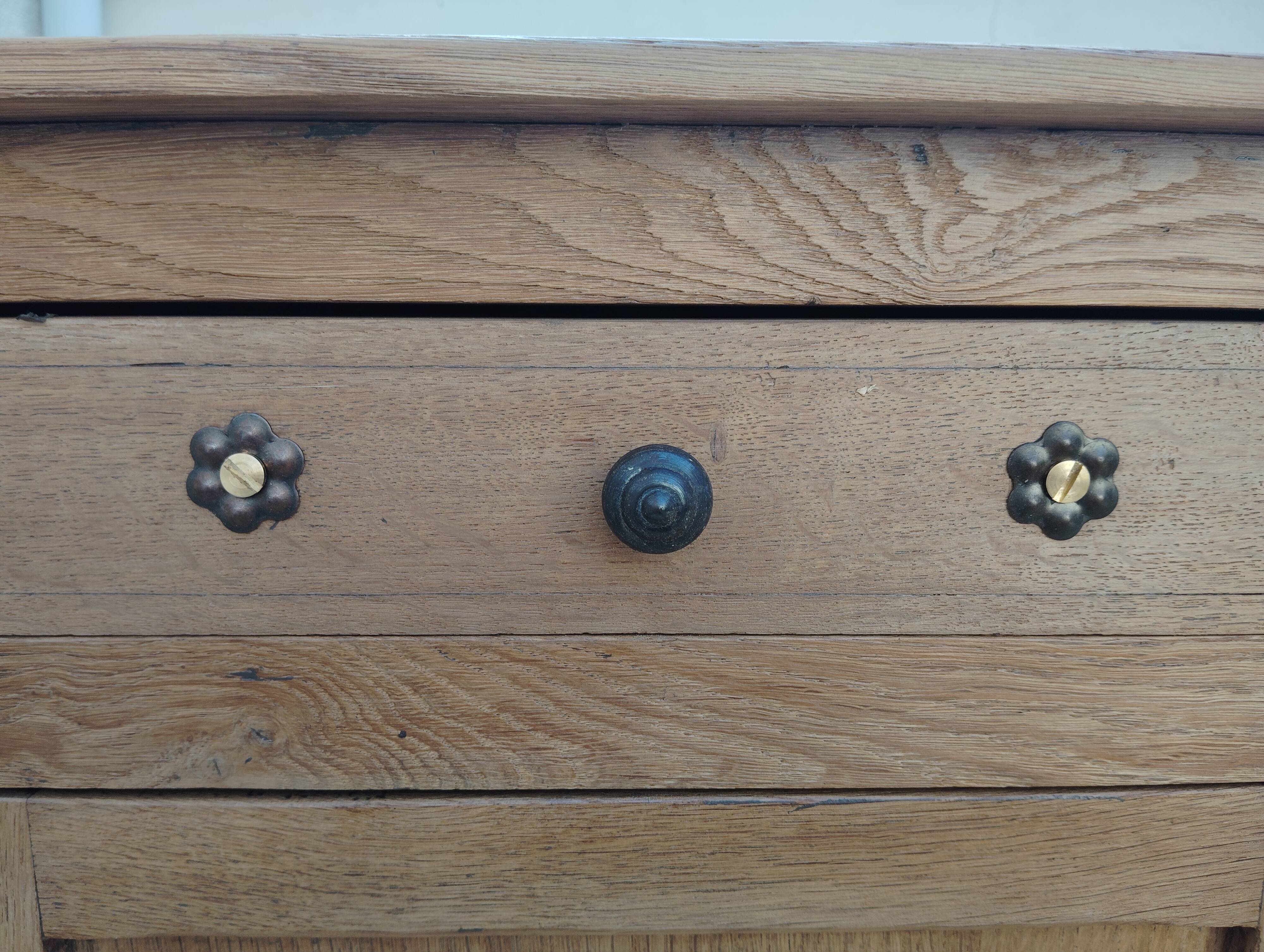 Parisian Buffet 1 Door/Antique Oak Confiturier