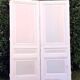 Paire de portes de placard h233x86cm chacune ancienne