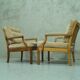 Scandinavian teak & velvet living room set, 1960s