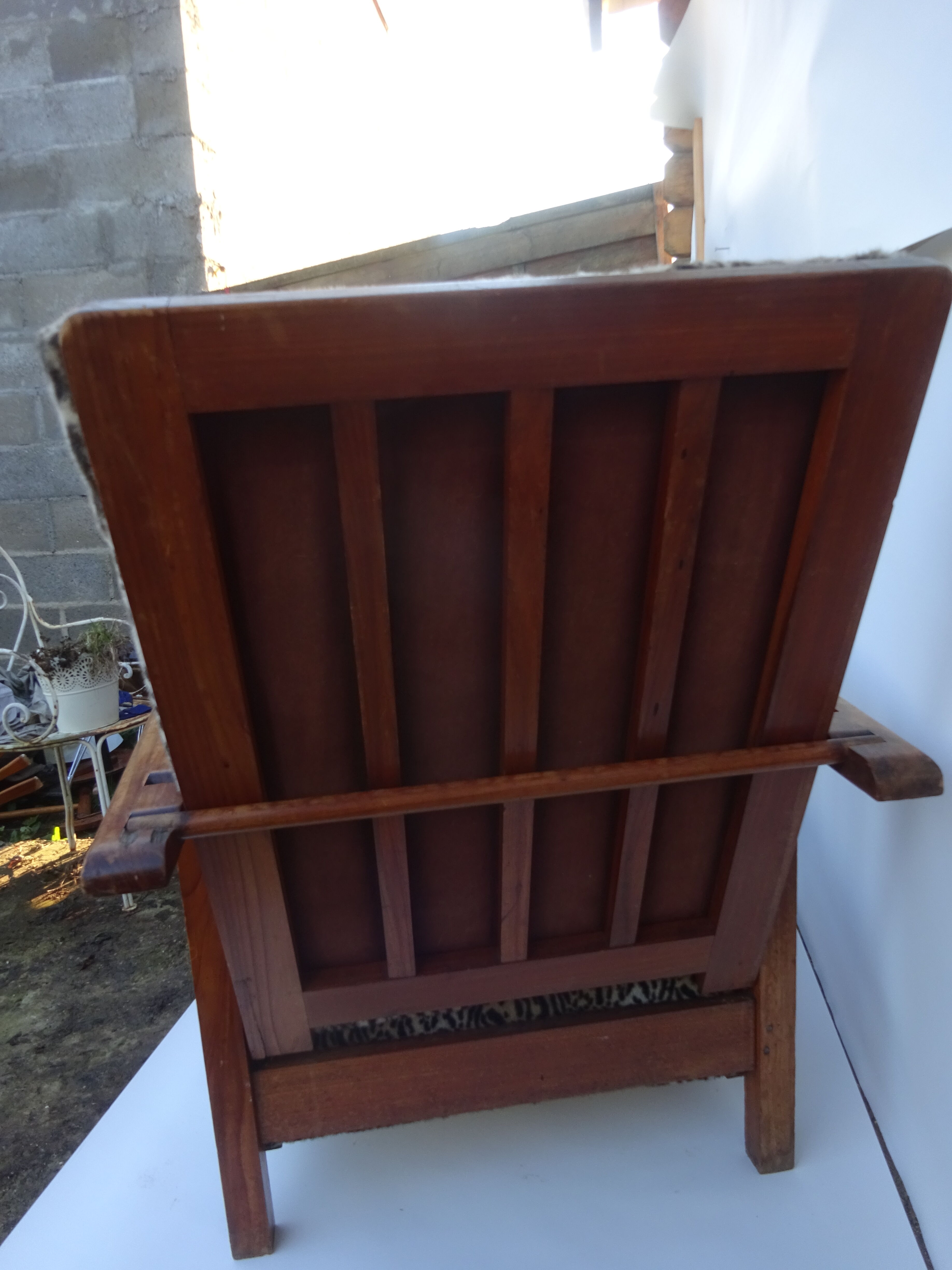 Vintage leopard club style armchairs pair