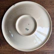Round hollow ironstone dish from Gien