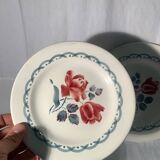 Art Deco service, Digoin Sarreguemines model, canes