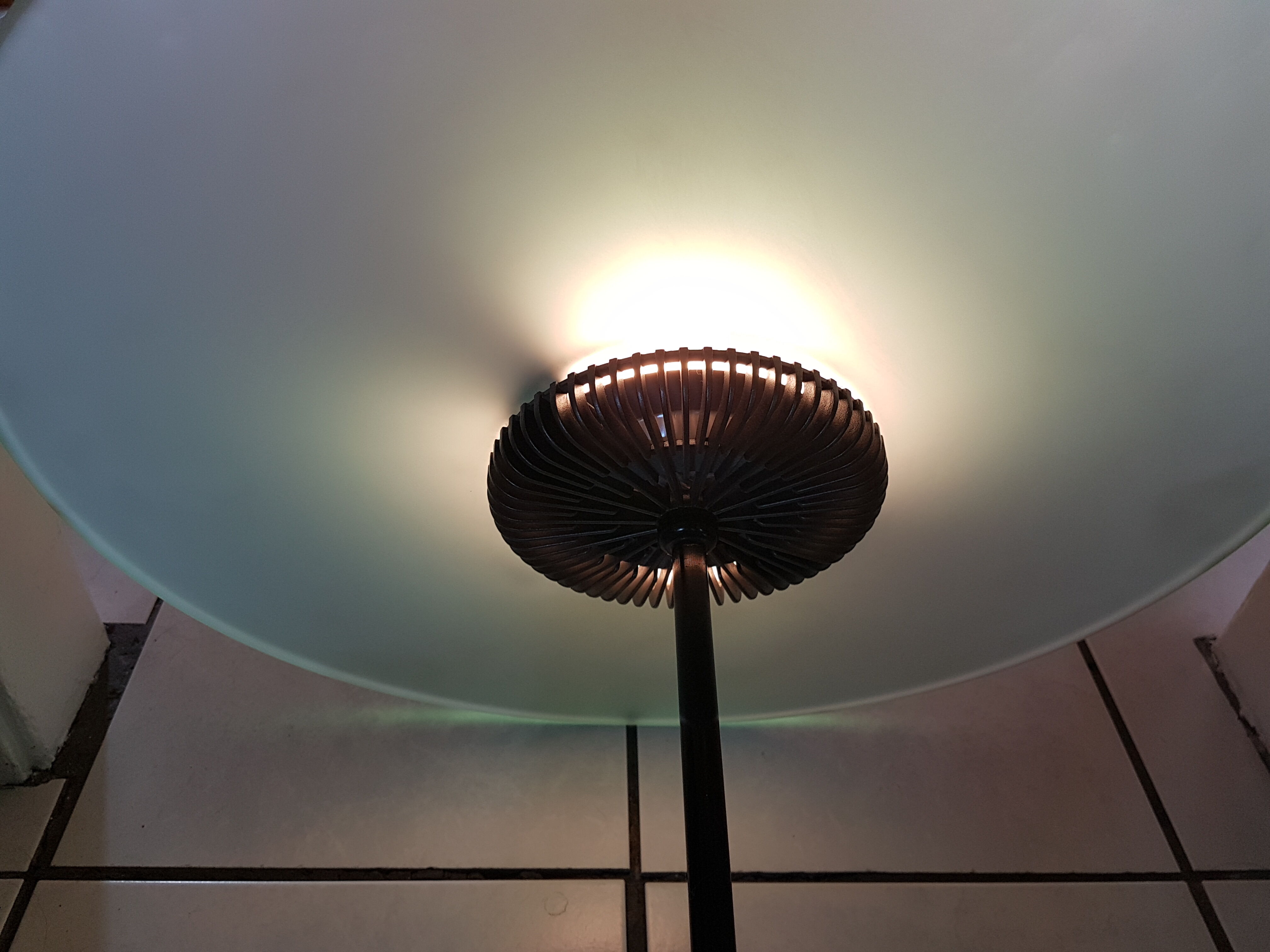 Hanging lamp design Aureola Cili and Nils Italy 1982