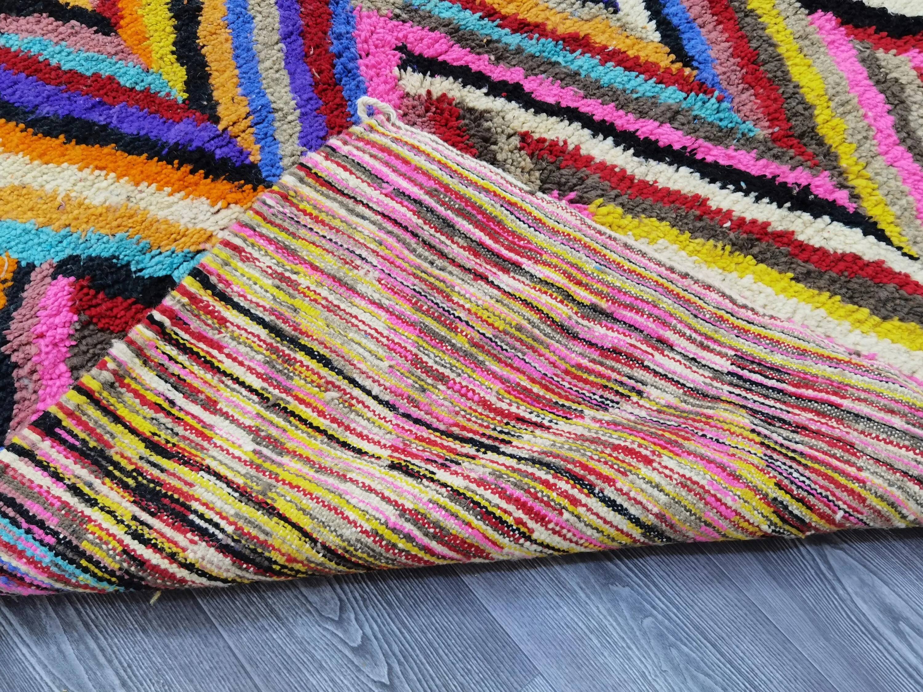 Authentic handmade Berber rug 3x2 m