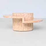 Table basse en pierre de Mactan de Magnussen Ponte, Belgique, 1970