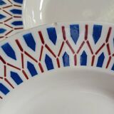 3 antique deep plates from Badonviller