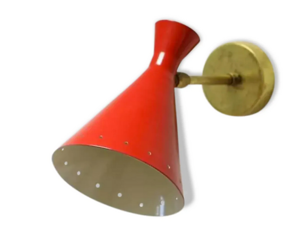 Red Casserole wall lamp
