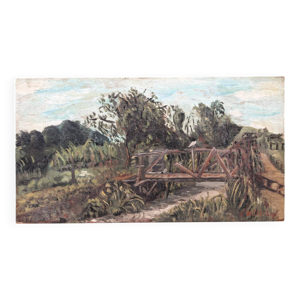 Huile sur panneau, Paul